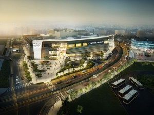 Vizualizace rozšířeného Centra Chodov (1)