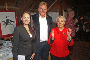 Manželé_Sedláčkovi_-_organizátoři_celé_akce_a_hraběnka_Mathilda_Nostitzová