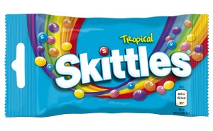 Skittles Tropical_38g balení_9,90 Kč