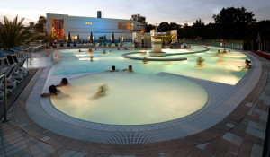 Abendstimmung in der Europatherme in Bad F+-ssing_Foto TVO