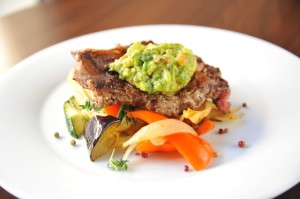 Rib Eye s Quacamole
