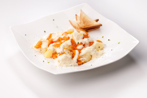 Bramborový salát -Insalata di patate con parmiggiano