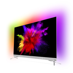 Philips OLED 901 F Side view with screenfill
