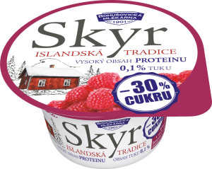 Skyr-malina