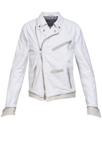 kurtka DESERT LEATHER BOY bia┼éa S M L 4000 z┼é