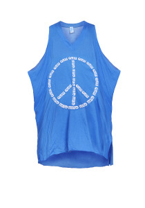 tank top DESERT PEACE niebieski OS 300 z┼é