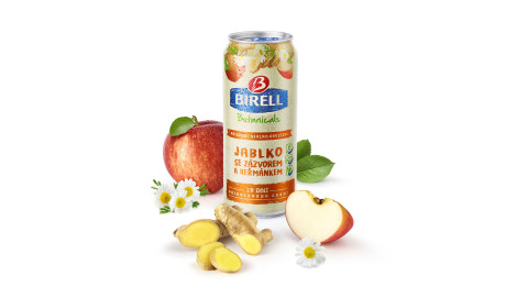Birell Botanicals_jablko, heřmánek, zázvor