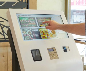 samoobslužný kiosek