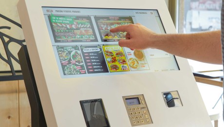 samoobslužný kiosek