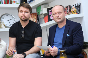 Pepa Vágner s Davidem Novotným