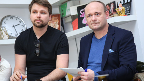 Pepa Vágner s Davidem Novotným
