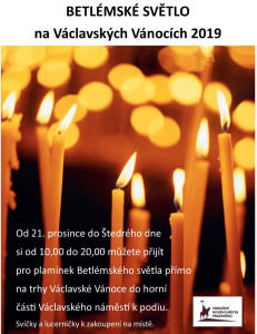 Betlémské světlo 2019
