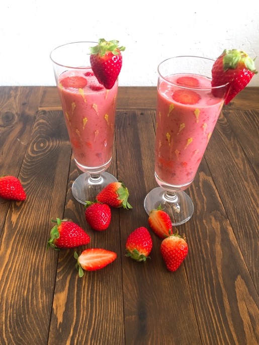 jahodový shake