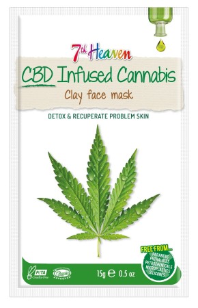 7th Heaven CBD – detoxikační jílová maska