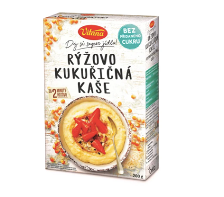 rýžovo-kukuřičné kaše