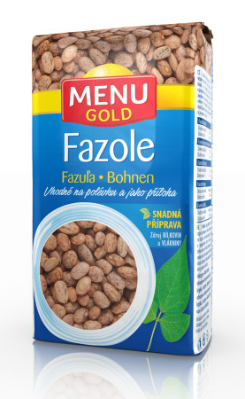 MENU_GOLD_Fazole_barevna_450g_cena_29,90_Kc