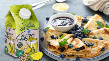 Kefir citron bezovy kvet_palačinky