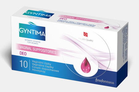 Gyntima vaginální čípky Deo