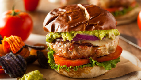 Homemade Healthy Turkey Burgers