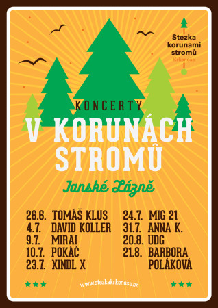 Plakát k akci STEZKA V KORUNÁCH STROMŮ