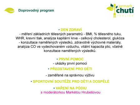 Jarmark chutí Teplice