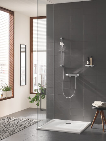 GROHE GROHTHERM 1000 Performance Thermostatic Shower Mixer_Chrome_Mood