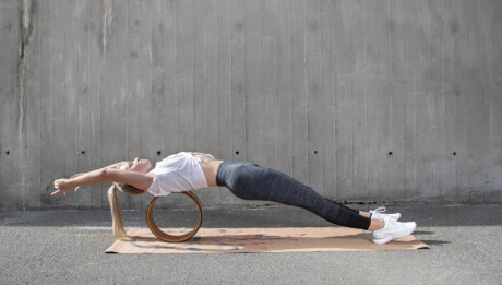 CORK YOGA WHEEL SHARP SHAPE