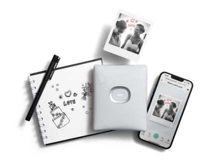 Instax Square Link Features Shot 13 Ash White Sketch Edit Print