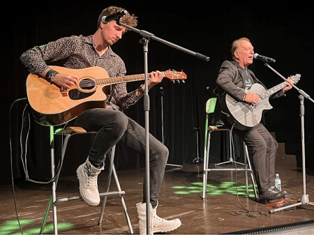 Jary Tauber a Petr Janda (archiv Jaryho Taubera)