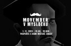 Movember v Galerii Myslbek s pivem Proovan z pivovaru Proud