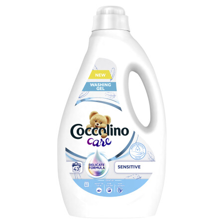 Coccolino Care gel na praní_doporučená regálová cena 539, 90 Kč, doporučená promoční cena 169, 90 Kč