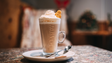Perníkové caffe latte