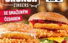 KFC uvádí Cheezy Crunch Zinger: spojení kultovního smažáku a Zinger řízku