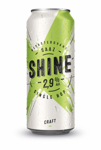 Svijany Shine v půllitrové plechovce