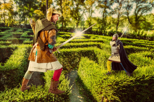 Letní program Robin Hood na zámku Loučeň