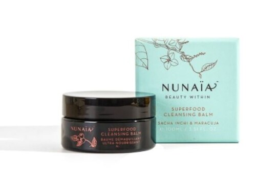 Nunaia Beauty Superfood Cleansing Balm Award winning cleansing balm