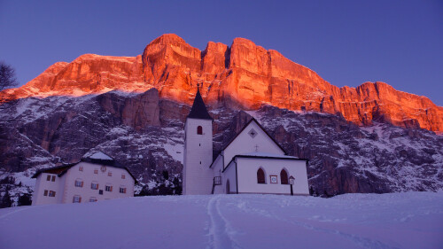 Alta Badia_Chiesetta S Croce - Hl Kreuz Kirchlein - Church Santa Croce_by Freddy Planinschek