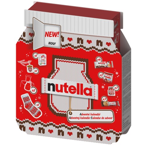Nutella adventní kalendář 2025