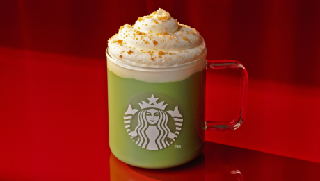 Toffee Nut Matcha Latte