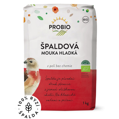 BIO špaldová mouka Probio hladká