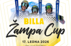 BILLA Žampa Cup 2026: Oblíbený dětský lyžařský závod se vrací do Pece pod Sněžkou