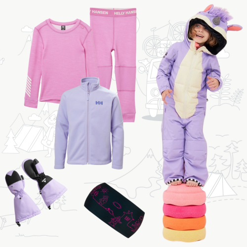 Dětský_zimní_outfit_WeeDo_Unido_Lila_Unicorn