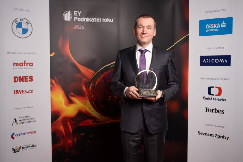EY Podnikatel roku 2025 hlavního města Prahy Dušan Šenkypl