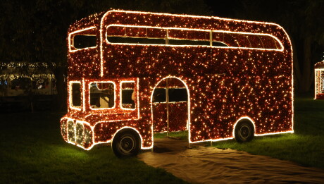 Světelná výstava Srdce Evropy ve Žlutých lázních_foto Decoled