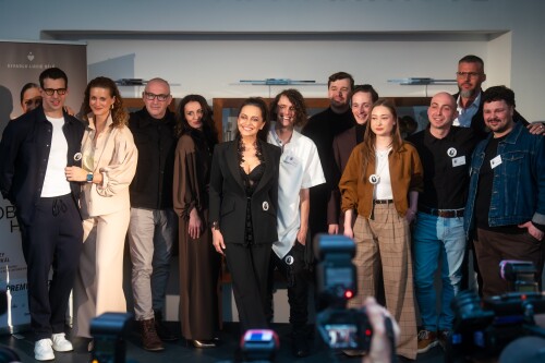 Herecké obsazení_TK Obyčejná holka 25. 3. 2026_Foto Patrik Černoch, Divadlo Lucie Bílé 