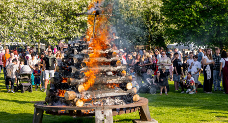 Čarodějnice Žluté lázně 2025, foto Radoslav Vnenčák