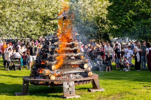 Čarodějnice Žluté lázně 2025, foto Radoslav Vnenčák