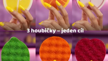 Tři houbičky