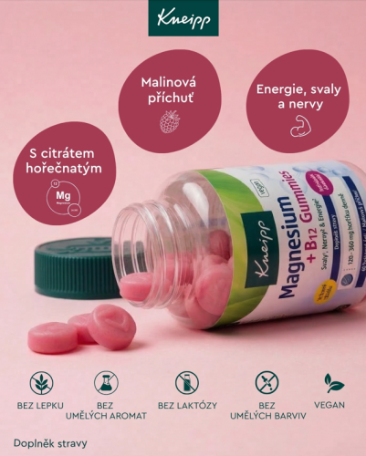 Kneipp Magnesium + B12 Gummies